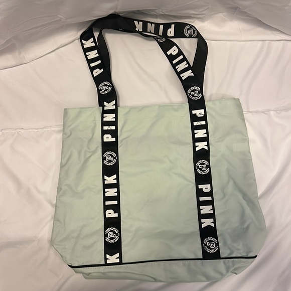 Victoria Secret Pink bag ~ color: teal - Picture 2 of 9